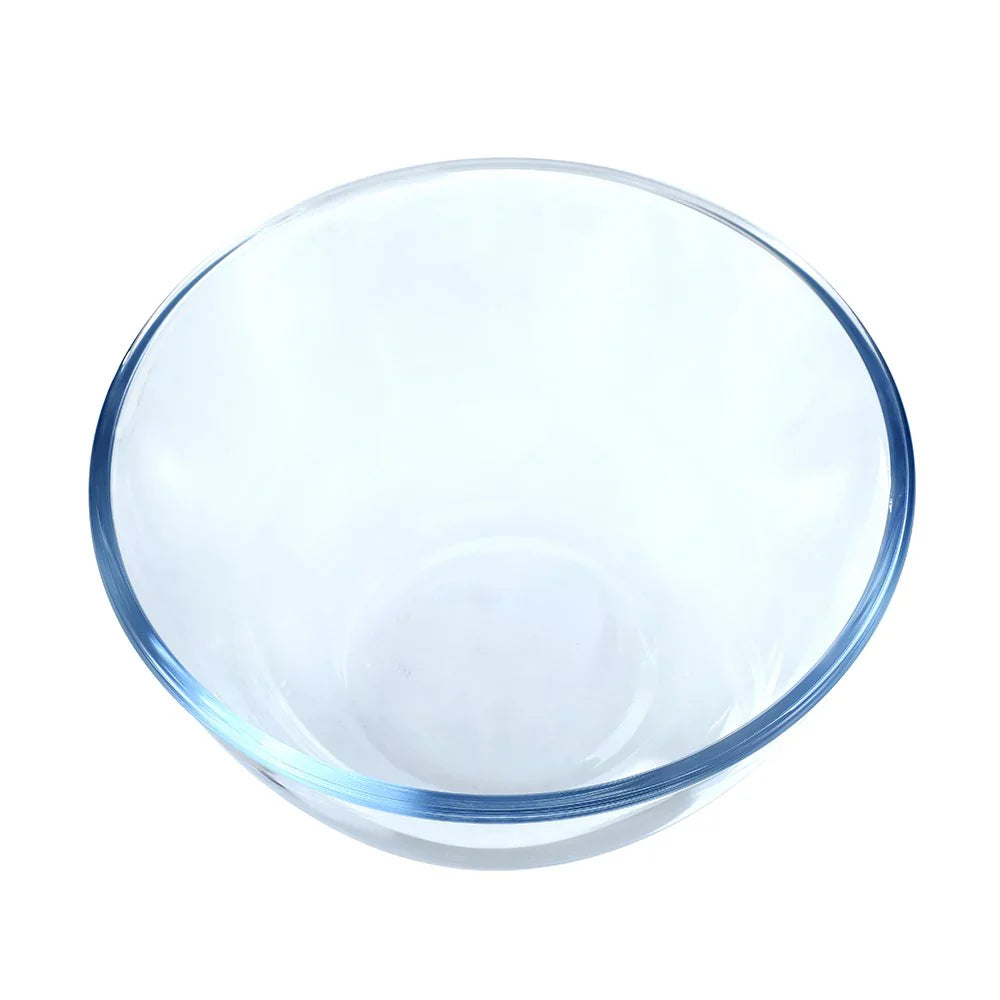 Lemon & Lime 480ML YORKSHIRE GLASS MIXING BOWL - 12.5X12.5X7CM