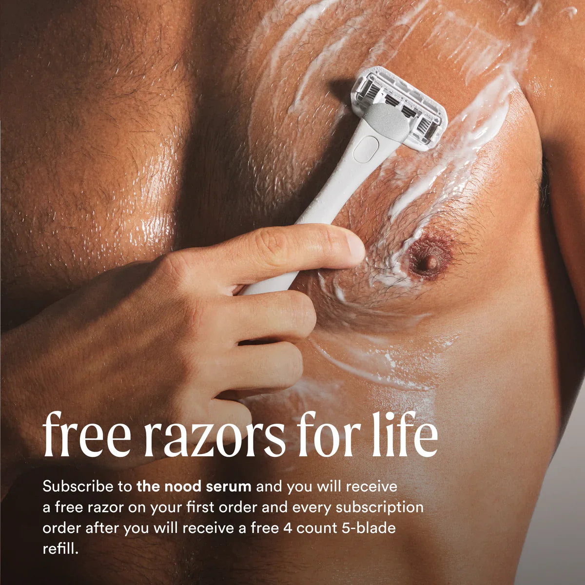 The Shave Kit SMOOTHER, LONGER LASTING SHAVE